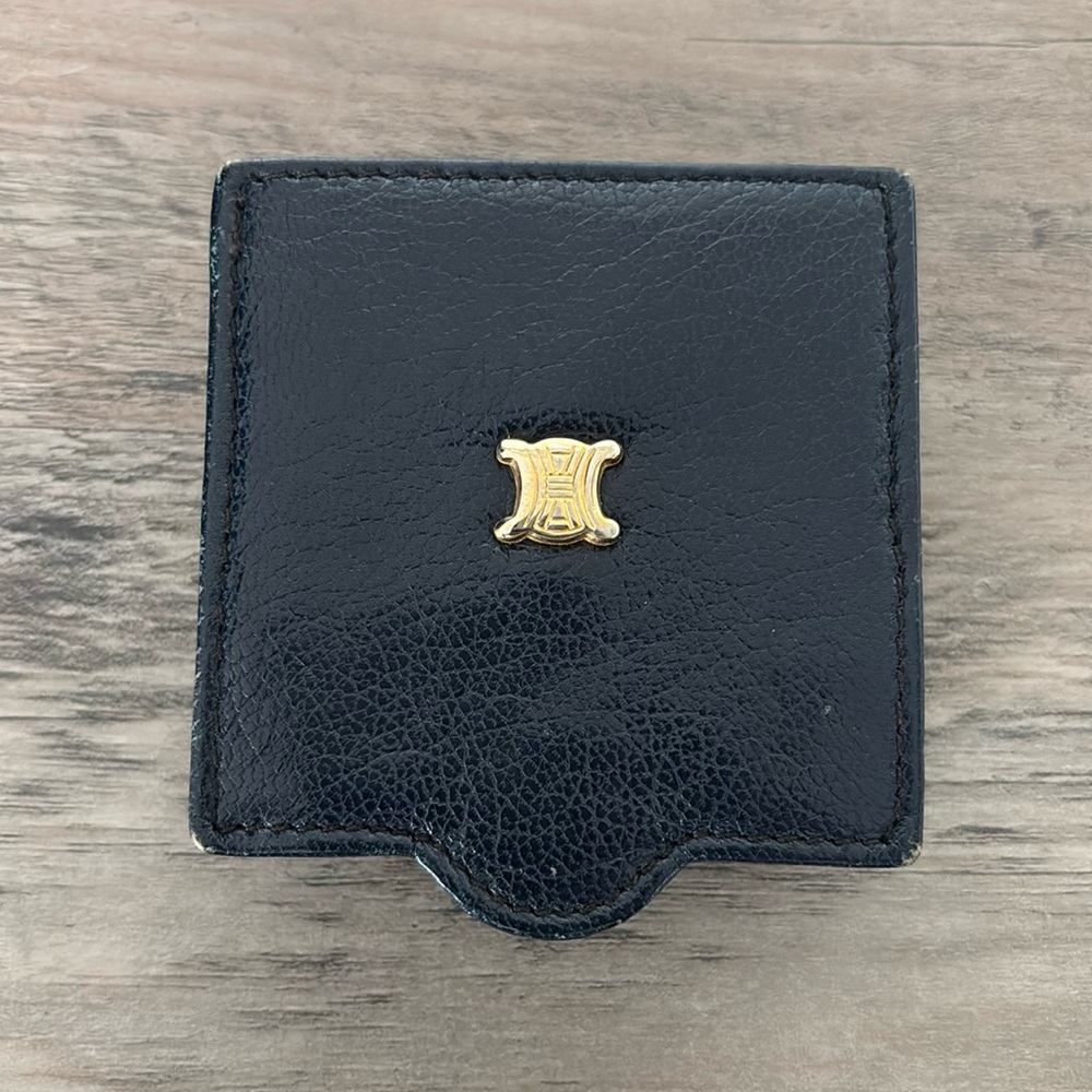 Celine diffusion coin purse (navy blue)